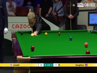 斯諾克 杰克·利索夫斯基10-7諾鵬·?？材?20230419（第一階段）（臺(tái)球最TOP）