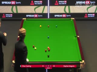 2024斯諾克世界大獎賽 周躍龍4-1斯蒂芬·馬奎爾 20240116