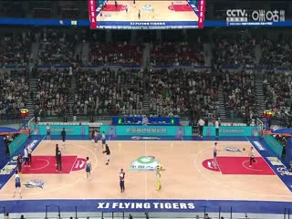 CBA常規(guī)賽第17輪 新疆伊力特VS廣東華南虎 20231215（徐靜雨）