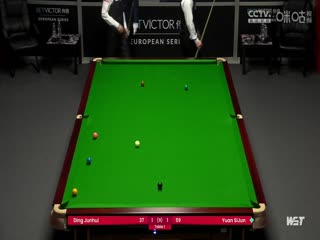 2023斯諾克德國大師資格賽 丁俊暉2-5袁思俊 20231219（黑8）