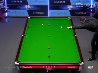 2023斯諾克蘇格蘭公開賽 肖恩·墨菲1-4劉宏宇 20231211