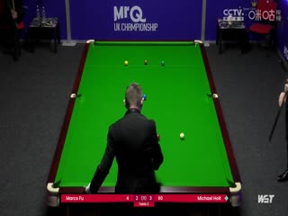 斯諾克 傅家俊6-5邁克爾·霍爾特 20231118