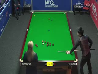 2023斯諾克英錦賽資格賽晉級(jí)輪 呂昊天3-6馬修·塞爾特 20231122（李照）