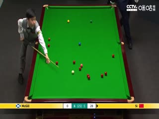 斯諾克 安東尼·麥克吉爾12-13斯佳輝 20230426（第二階段）（李照）