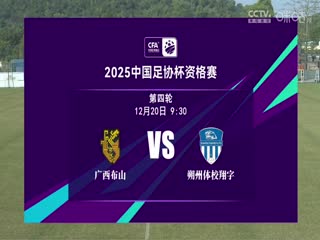 足協(xié)杯資格賽 廣西布山VS朔州體校翔宇 20241220