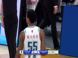 CBA常規(guī)賽第24輪 浙江方興渡VS青島國信制藥 20241230