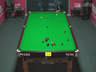 斯諾克蘇格蘭公開賽資格賽 彭奕淞0-4賀國(guó)強(qiáng) 20231102