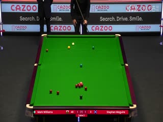 斯諾克 斯蒂芬·馬奎爾2-4馬克·威廉姆斯 20230926