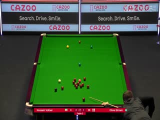 斯諾克 奧利弗·布朗2-4侯賽因·瓦菲 20230926