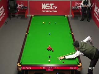 斯諾克 曹宇鵬5-0江俊 20230902（李照）