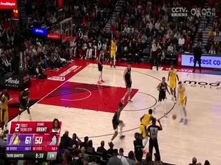 NBA常規(guī)賽 湖人VS開拓者 20250221