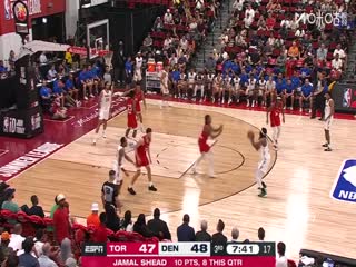 NBA夏季聯(lián)賽 猛龍VS掘金 20250716