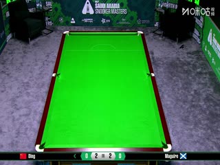 2025斯諾克沙特大師賽32進(jìn)16 丁俊暉5-2斯蒂芬·馬奎爾 20250813