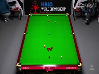 斯諾克世錦賽資格賽128進(jìn)96及96進(jìn)64 伊安·伯恩斯10-4明克·努查魯特（第二階段） 20250409