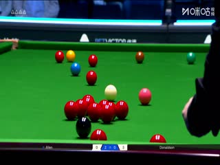 2025斯諾克英格蘭公開(kāi)賽64進(jìn)32 馬克·艾倫4-1斯科特·唐納森 20250916