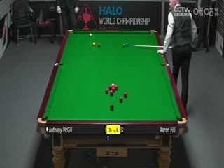 斯諾克世錦賽資格賽96進64及64進32 安東尼·麥克吉爾5-10亞倫·希爾（第二階段） 20250413