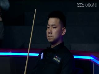 斯諾克玉山世界公開賽64進(jìn)32 特魯姆普5-1龍澤煌  20250224