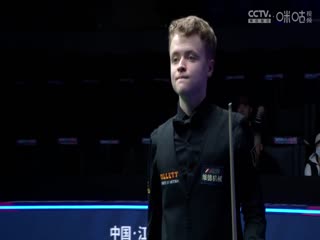 斯諾克玉山世界公開(kāi)賽首日 張安達(dá)3-5斯坦·穆迪 20250223