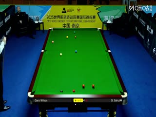 2025斯諾克國際錦標賽32進16 加里·威爾遜0-6斯佳輝 20251104
