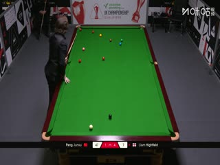 斯諾克英錦賽資格賽第三輪80進(jìn)48 龐俊旭6-4利亞姆·海菲爾德 20251125