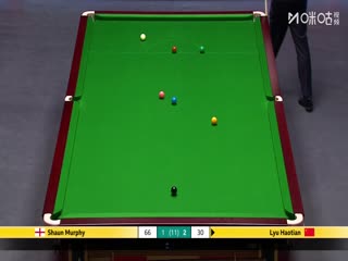 斯諾克英錦賽正賽32進16輪次 肖恩·墨菲6-2呂昊天（朱峰立） 20251130