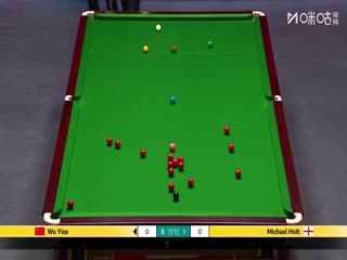 斯諾克英錦賽正賽32進16輪次 吳宜澤6-4邁克爾·霍爾特（朱蒙） 20251130