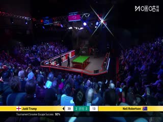 斯諾克英錦賽正賽半決賽 賈德·特魯姆普6-3尼爾·羅伯遜（秦正、龐衛(wèi)國） 20251206
